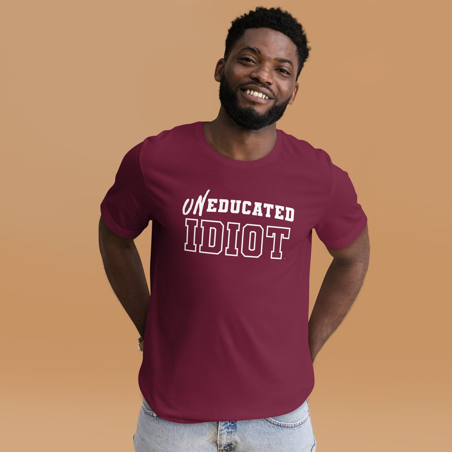 Uneducated Idiot Men's T-Shirt