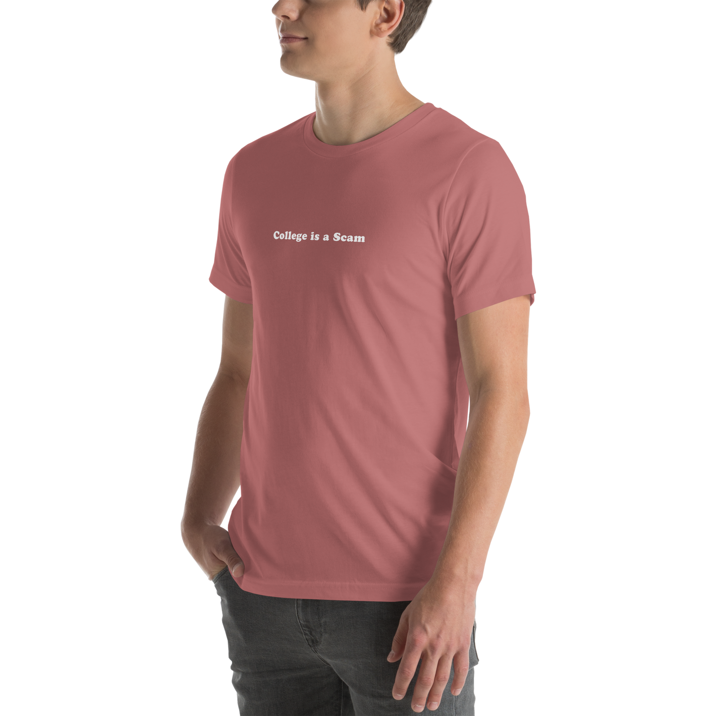College is a Scam Tee