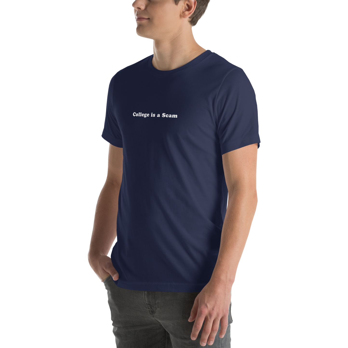 College is a Scam Tee