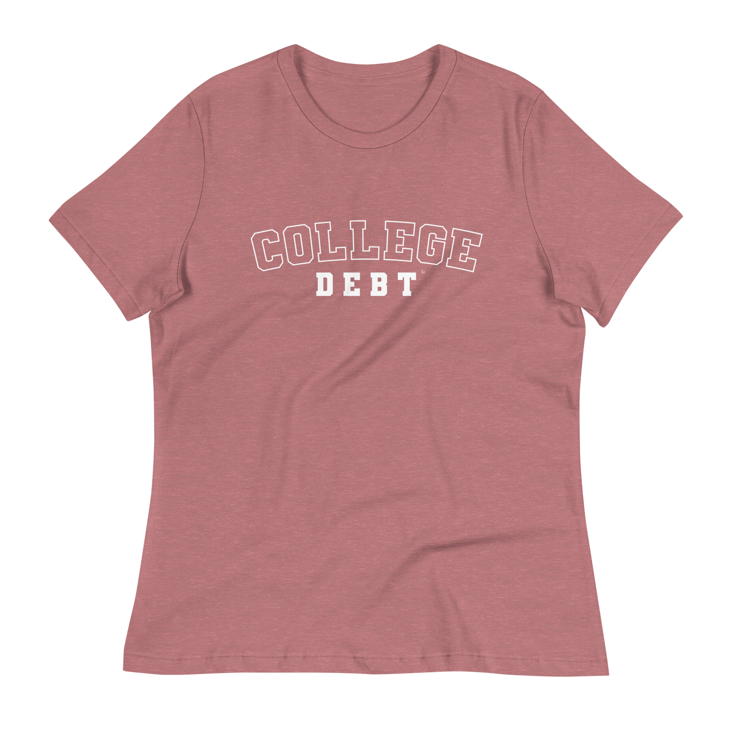 Women's College Debt T-Shirt