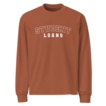 College Debt Mens Long Sleeve