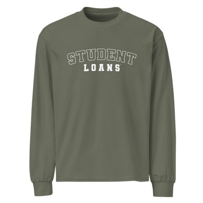 College Debt Mens Long Sleeve