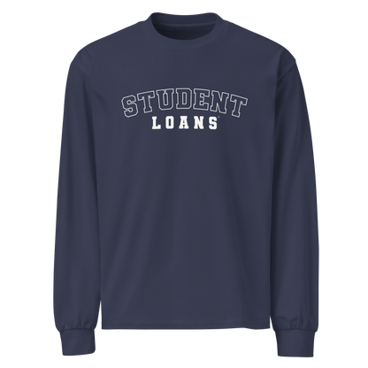 College Debt Mens Long Sleeve