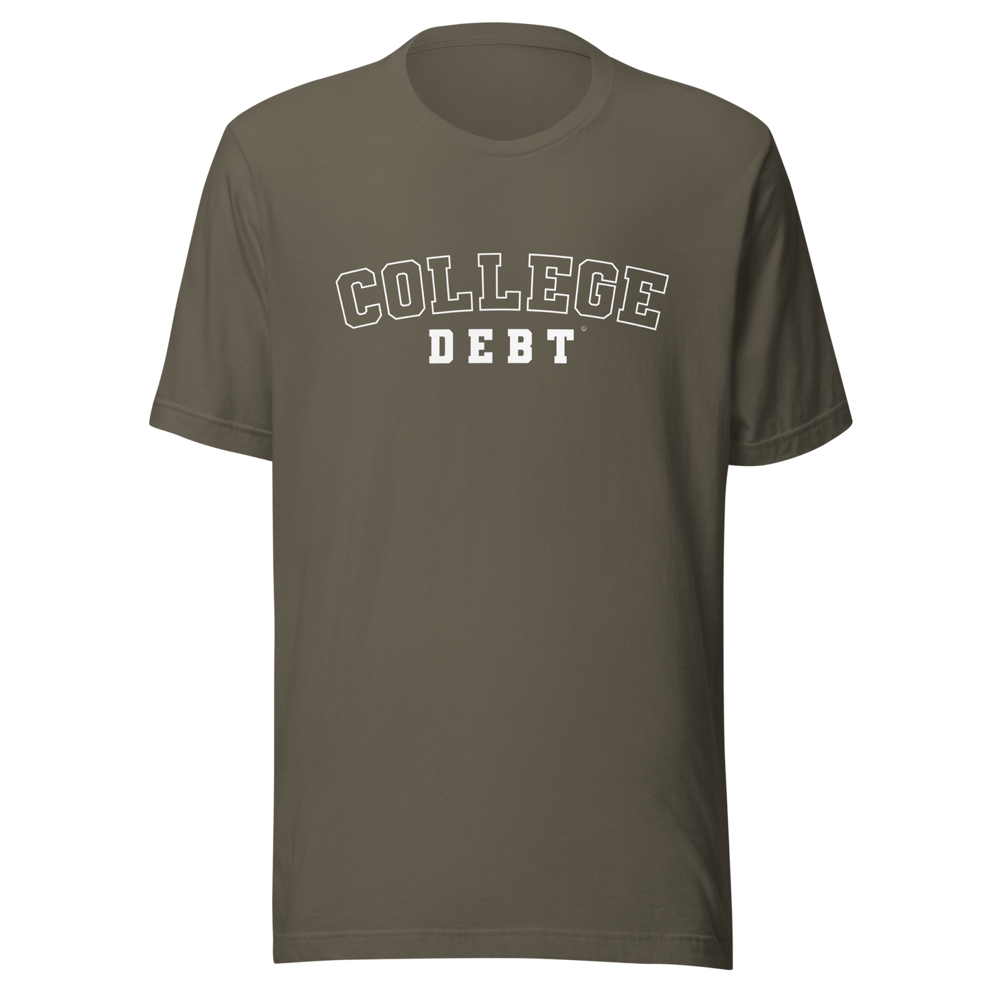 College Debt Men's T-Shirt