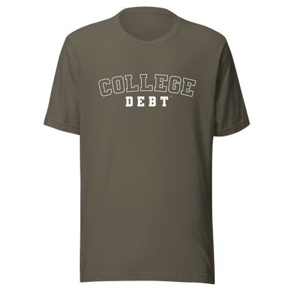 College Debt Men's T-Shirt