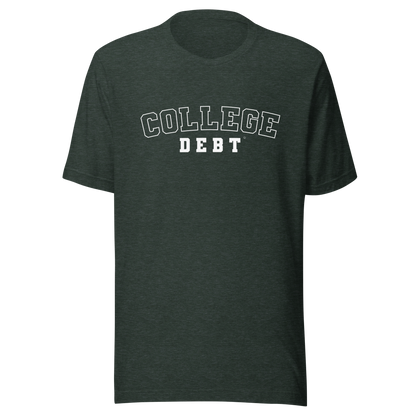 College Debt Men's T-Shirt