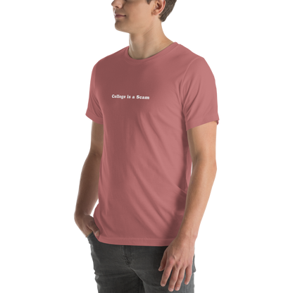 College is a Scam Tee