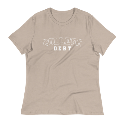 Women's College Debt T-Shirt